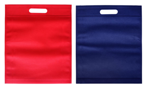 Bolsa de cambrell con asa troquelada 30x35x7